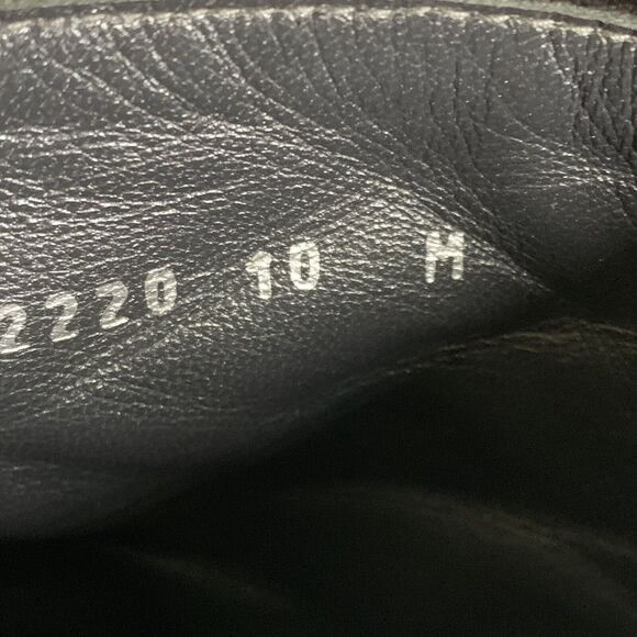 Stuart Weitzman "Skirts" Booties MISMATCH 9.5 10 Gray Suede Boots Heeled Layers - Picture 5 of 7